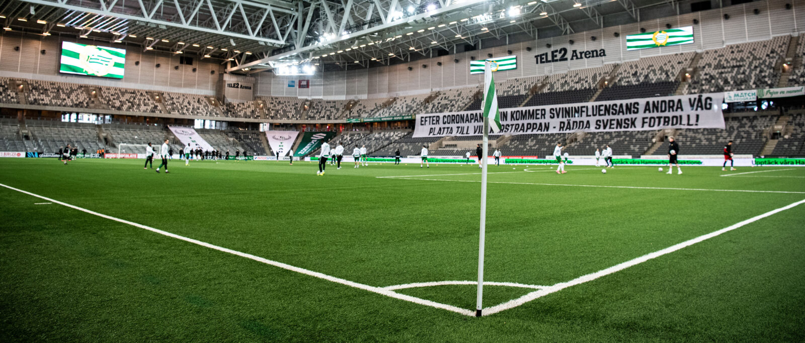 Söndag 7 mars 2021, kl 13:00  Hammarby IF - AIK 3-2 (0-1)  Tele2 Arena, Stockholm