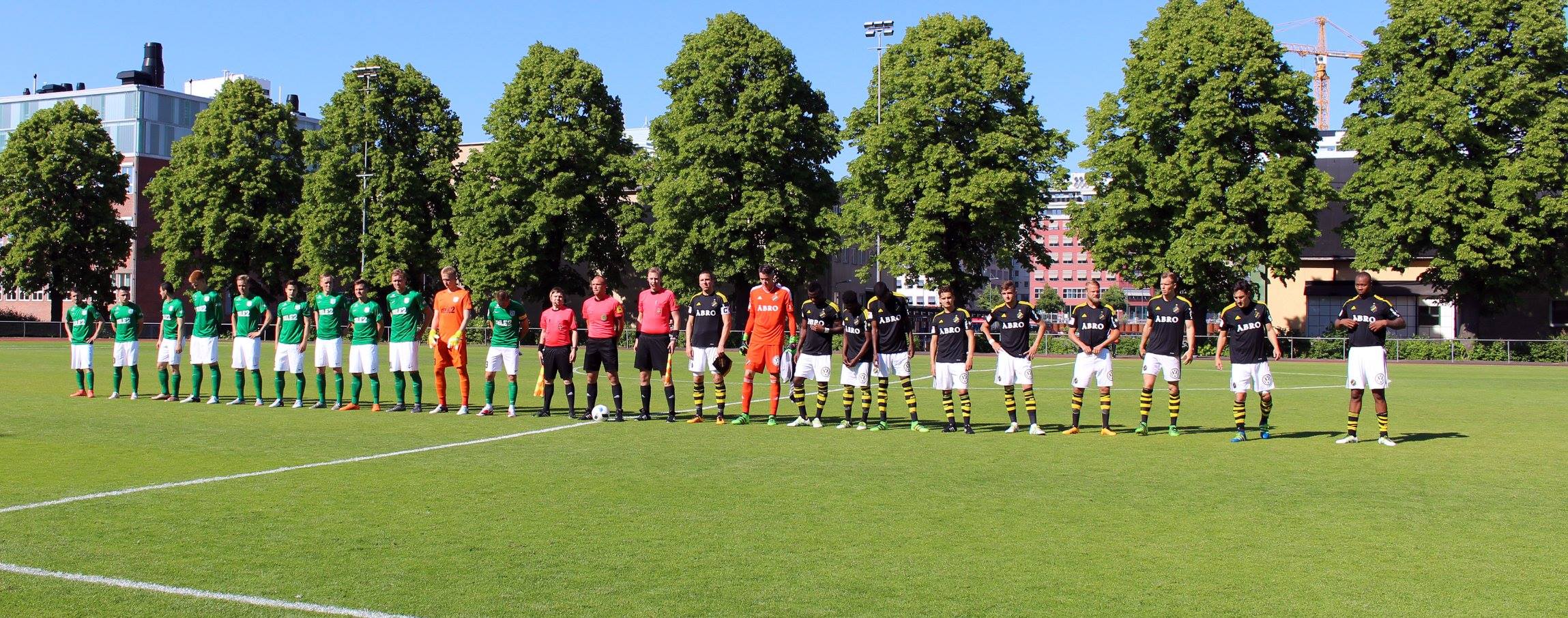 Onsdag 15 juni 2016, kl 16:30  AIK - FC Flora 1-1 (0-0)  Kristinebergs IP, Stockholm