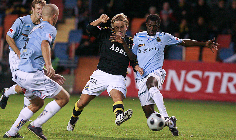 Söndag 28 september 2008, kl 17:00  AIK - Gefle IF 1-1 (1-0)  Råsunda Fotbollstadion, Solna