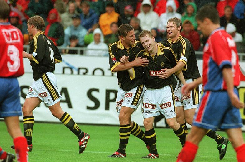 Söndag 15 augusti 1999, kl 17:00  Helsingborgs IF - AIK 0-2 (0-2)  Olympia, Helsingborg