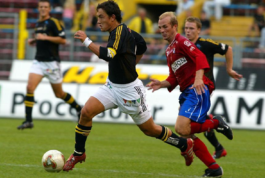 Söndag 17 augusti 2003, kl 17:00  AIK - Östers IF 1-1 (1-0)  Råsunda Fotbollstadion, Solna