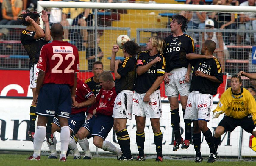 Söndag 25 augusti 2002, kl 17:00  AIK - Örgryte IS 1-1 (1-0)  Råsunda Fotbollstadion, Solna