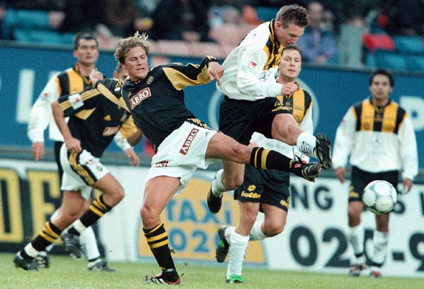 Måndag 17 april 2000, kl 19:00  AIK - BK Häcken 1-1 (1-1)  Råsunda Fotbollstadion, Solna