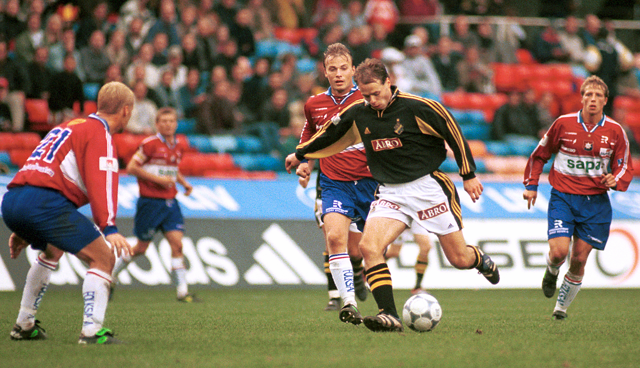 Söndag 1 oktober 2000, kl 15:00  AIK - Örgryte IS 0-1 (0-?)  Råsunda Fotbollstadion, Solna