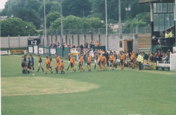 Lördag 16 juni 2001, kl 16:00  Carmarthen Town AFC - AIK 0-0 (0-0)  Park Avenue, Aberystwyth