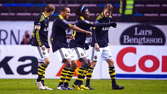 Söndag 31 oktober 2010, kl 17:00  AIK - IF Elfsborg 2-0 (0-0)  Råsunda Fotbollstadion, Solna