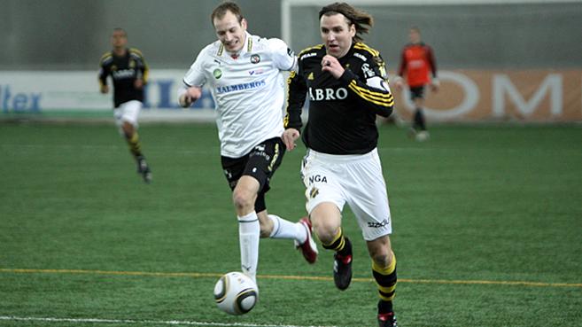 Fredag 12 februari 2010, kl 20:00  Örebro SK - AIK 1-2 (1-0)  Wallsport Areena, Östermyra