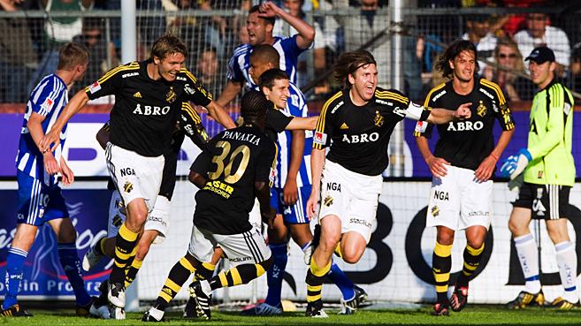 Måndag 13 juli 2009, kl 19:00  AIK - IFK Göteborg 1-0 (1-0)  Råsunda Fotbollstadion, Solna