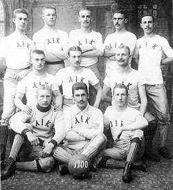 Söndag 29 juli 1900, kl 18:30  AIK - Örgryte IS 1-0 (0-0)  Lindarängen, Stockholm