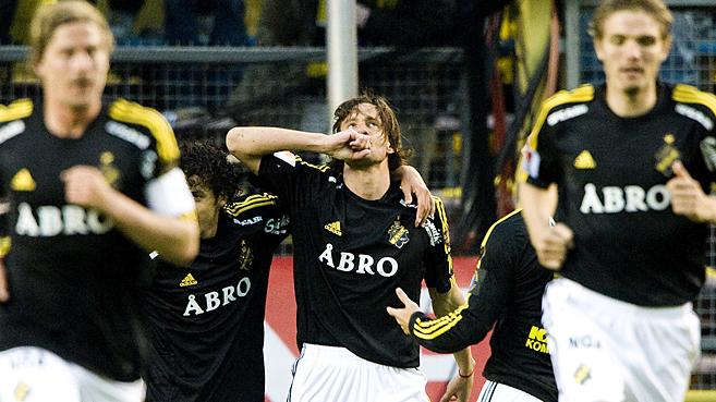 Måndag 18 maj 2009, kl 20:00  Djurgårdens IF - AIK 0-1 (0-1)  Råsunda Fotbollstadion, Solna