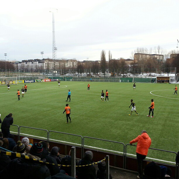 Tisdag 5 mars 2013, kl 16:30  AIK - AFC United 5-0 (3-0)  Skytteholms IP, Solna