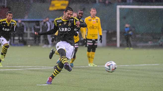 Lördag 15 februari 2014, kl 13:00  AIK - IF Elfsborg 2-1 (0-1)  Skytteholms IP, Solna
