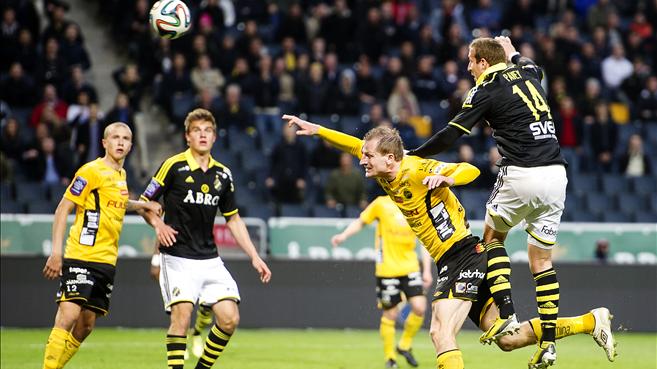 Torsdag 15 maj 2014, kl 19:05  AIK - IF Elfsborg 2-1 (1-0)  Friends Arena, Solna