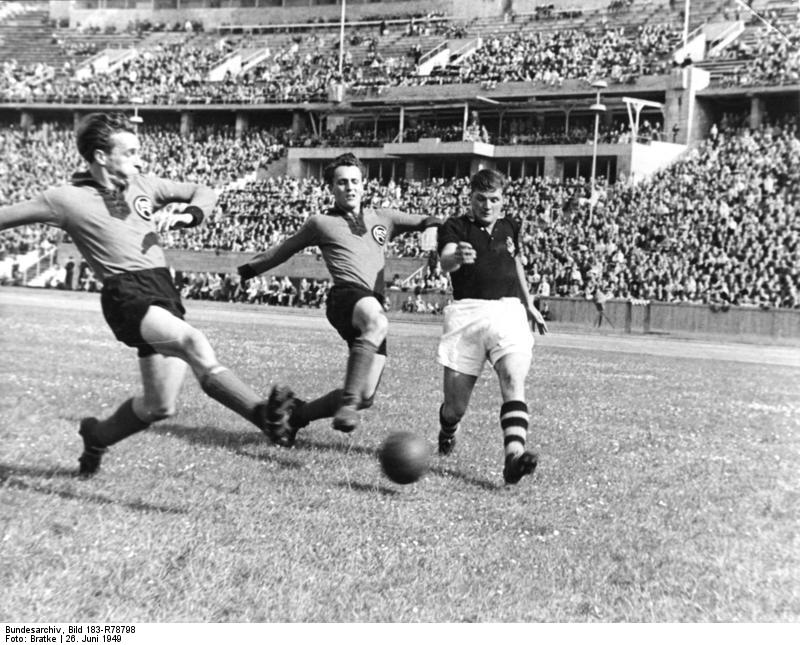 Söndag 26 juni 1949  Berliner SV 1892 - AIK 1-3 (1-2)  Olympiastadion, Berlin